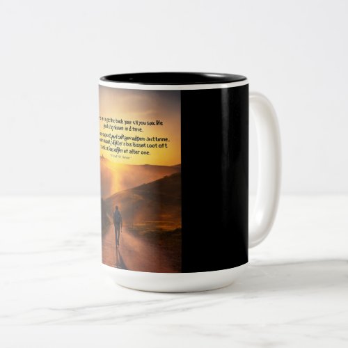 Irretrievable Essence The Four Impermanent Entiti Two_Tone Coffee Mug