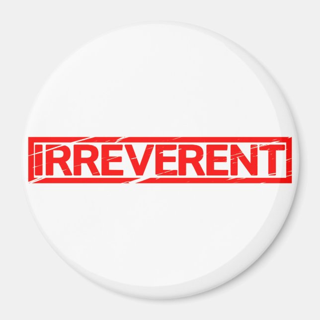 Irreverent Stamp Magnet (Front)