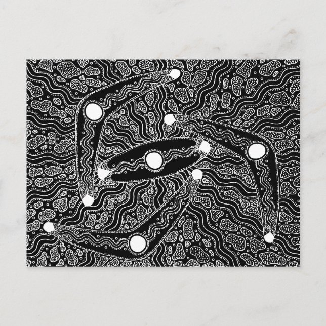 IrrgilMarrga - Boomerang/Shield Monsoon Season Postcard (Front)