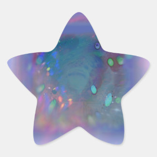 Irridescent Dreamy Star Stickers