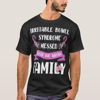 Irritable Bowel Syndrome Awareness IBS Family Supp T-Shirt