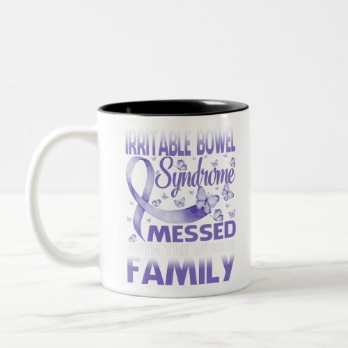 Irritable Bowel Syndrome Awareness IBS Related Two_Tone Coffee Mug