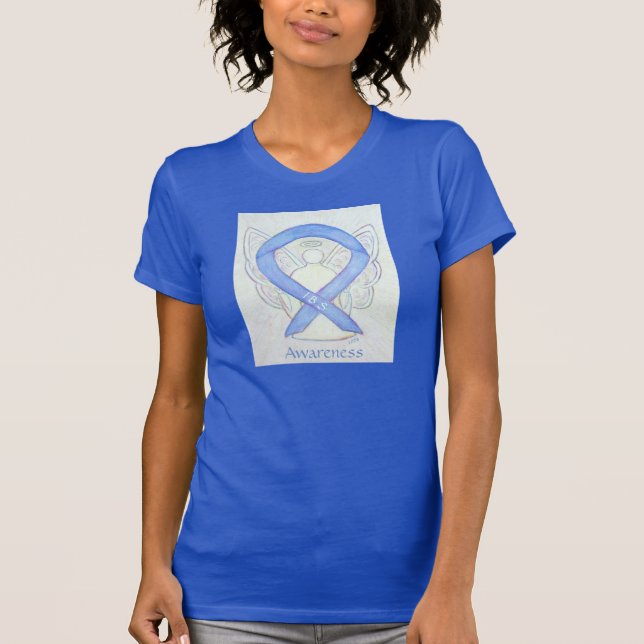 Irritable Bowel Syndrome Awareness Ribbon Shirt (Front)
