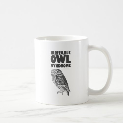 Irritable Owl Funny pun Coffee Mug