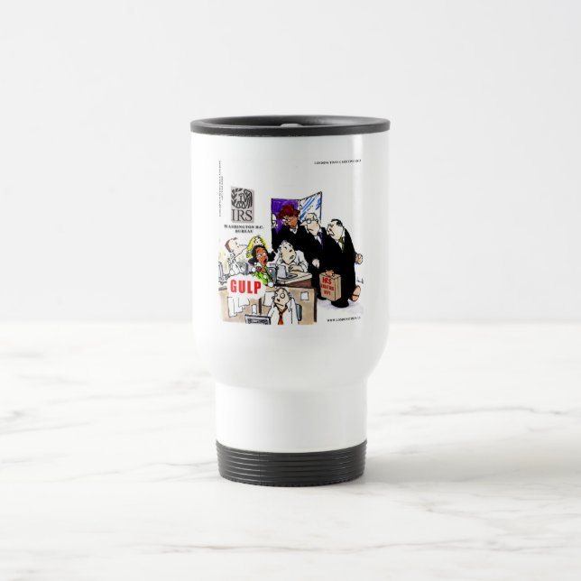 IRS Audits IRS Funny Travel Mug (Center)