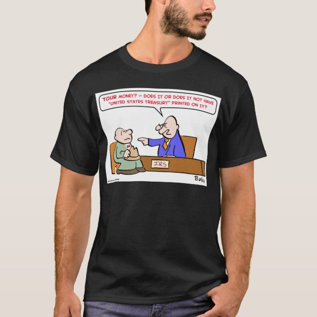 irs department treasury T-Shirt (Front)