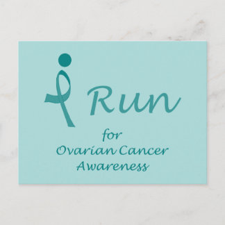 iRun for Ovarian Cancer Awareness Postcard