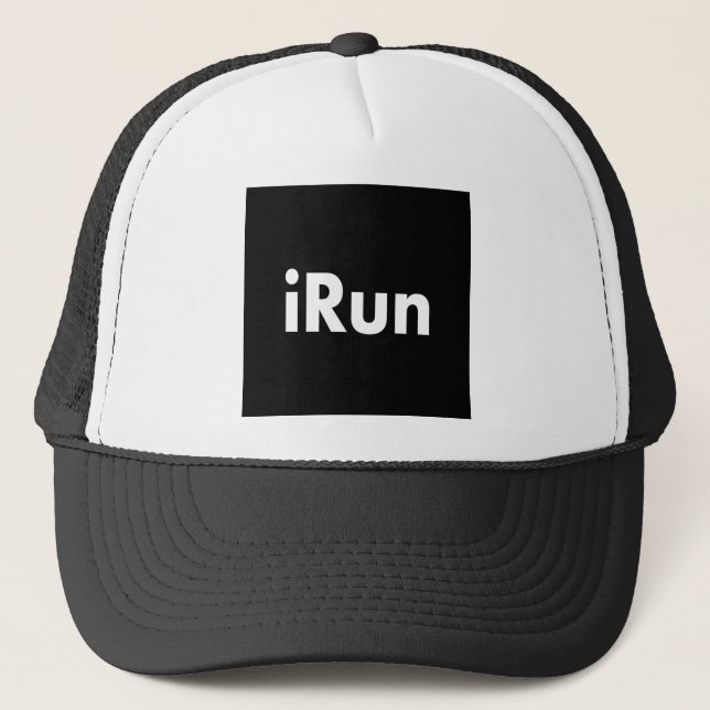 iRun Trucker Hat (Front)