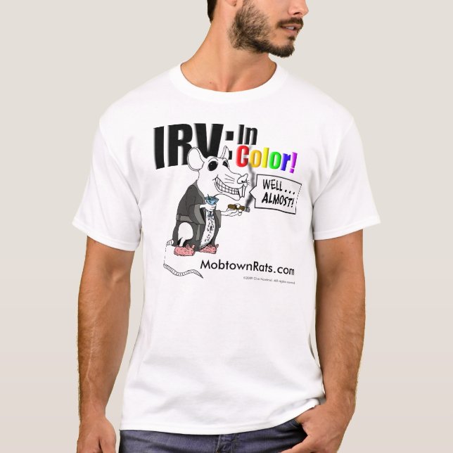 Irv: In Color! T-Shirt (Front)