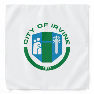 Irvine (California) City flag Bandana