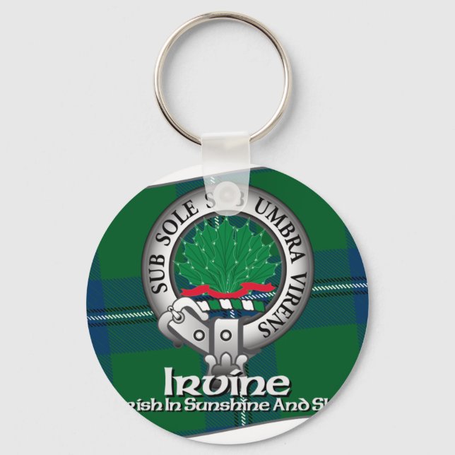 Irvine Clan Keychain (Front)