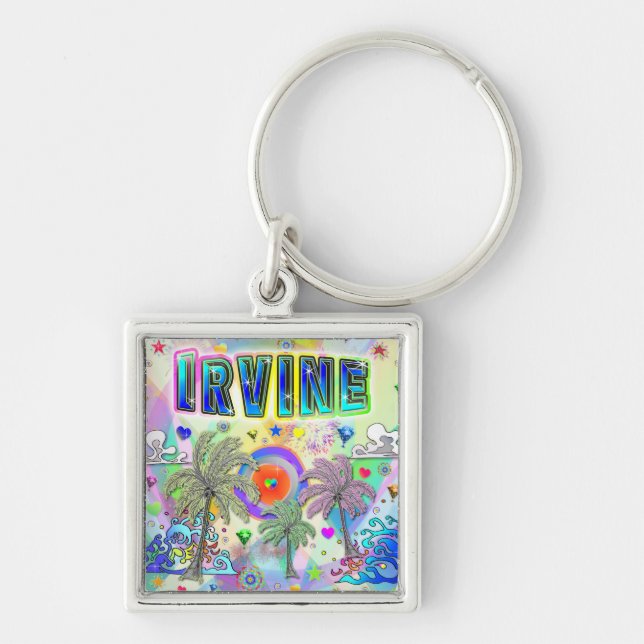 Irvine Deep Dream Keychain (Front)