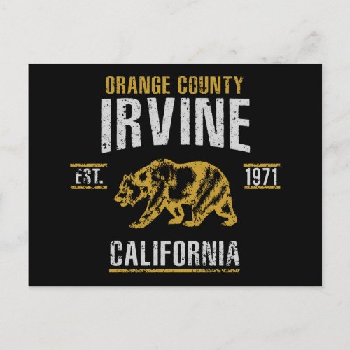 Irvine Postcard