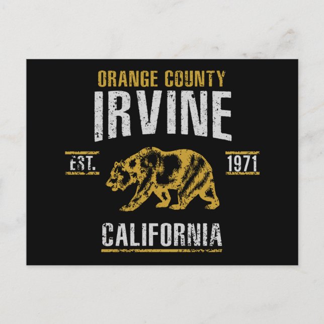 Irvine Postcard (Front)