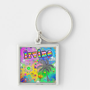 Irvine Quadro Seasons Keychain