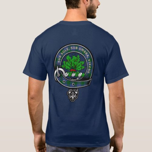 Irvine Tartan Clan Badge T_Shirt