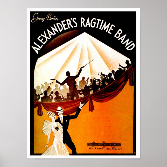 Irving Berlin's Alexanders Rag Time Band Poster (Front)