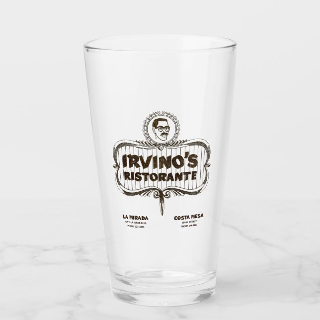 Irvino's Ristorante in La Mirada Glass (Front)