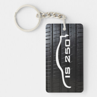 IS-250 with tire tread Keychain