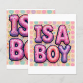 Is a boy baby (Front/Back)