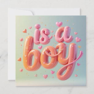 Is a boy newborn