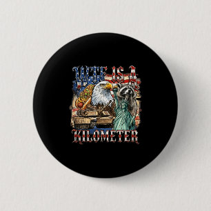 Is a kilometer funny 4th of july founding father button