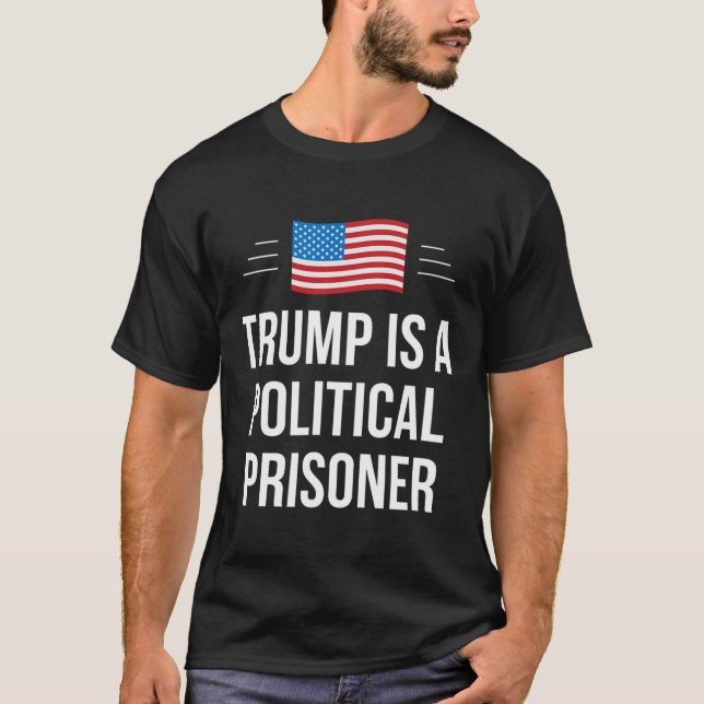 Is A Political Prisoner -  T-Shirt (Front)