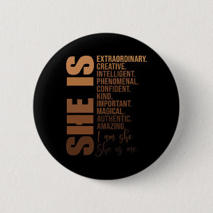 Is Black History Month Unapologetic African Junete Button