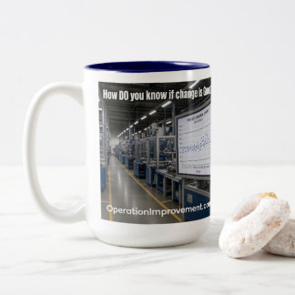 Is Change Good Or Bad? Two-Tone Coffee Mug