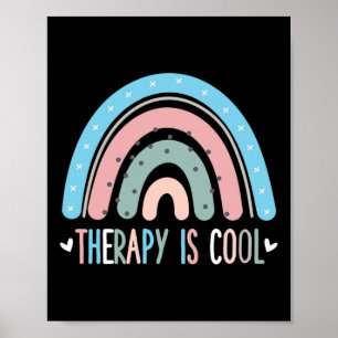 Is Cool Mental Health Awareness Therapist Self Car Poster