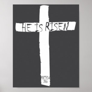 Is Easter He Risen Indeed Matthew Poster