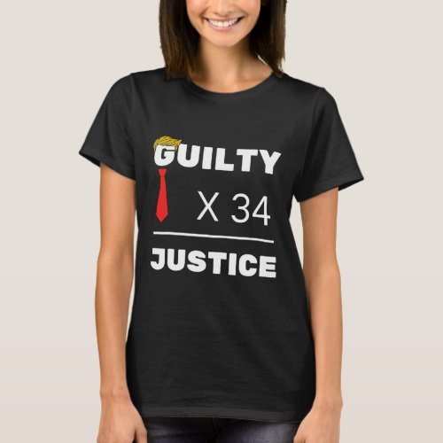 Is Guilty Trump 2024 Election American  T_Shirt