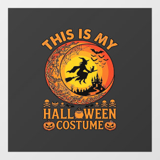 Is Halloween Costume Witch Castle Cauldron Floor Decals
