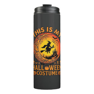 Is Halloween Costume Witch Castle Cauldron Thermal Tumbler