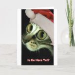 Is He Here Yet? Holiday Card