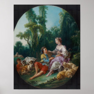 Is He Thinking About the Grape? by Boucher Print