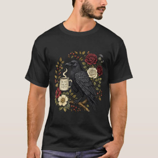 Is He Vintage Government Agencyd Dark Crow Raven T-Shirt