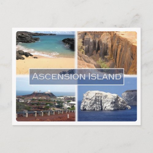 IS Island _ Ascension Island _ Postcard