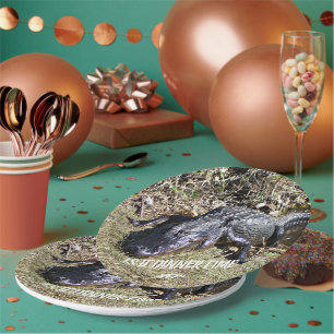 Is It Dinner Time Yet asks the Alligator? Paper Plates