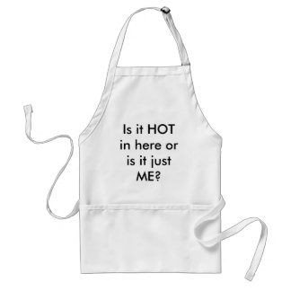 Is it HOT in here? Adult Apron
