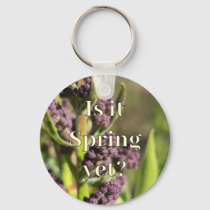 Is it Spring Yet? Lilac Buds Keychain