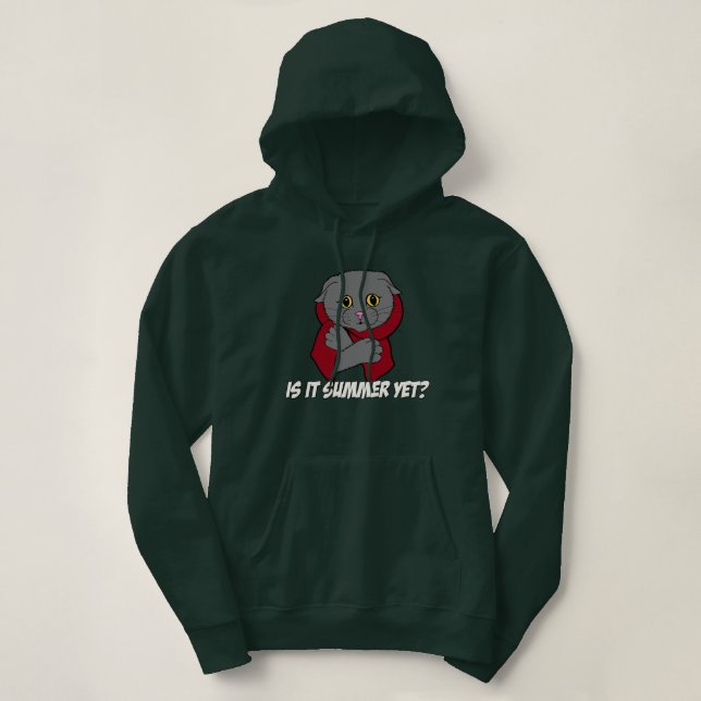 Is It Summer Yet? Hoodie (Design Front)