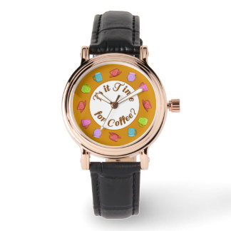 Is It Time For Coffee Wristwatch