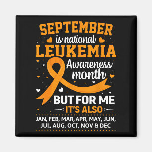 Is Leukemia Awareness Month  Magnet