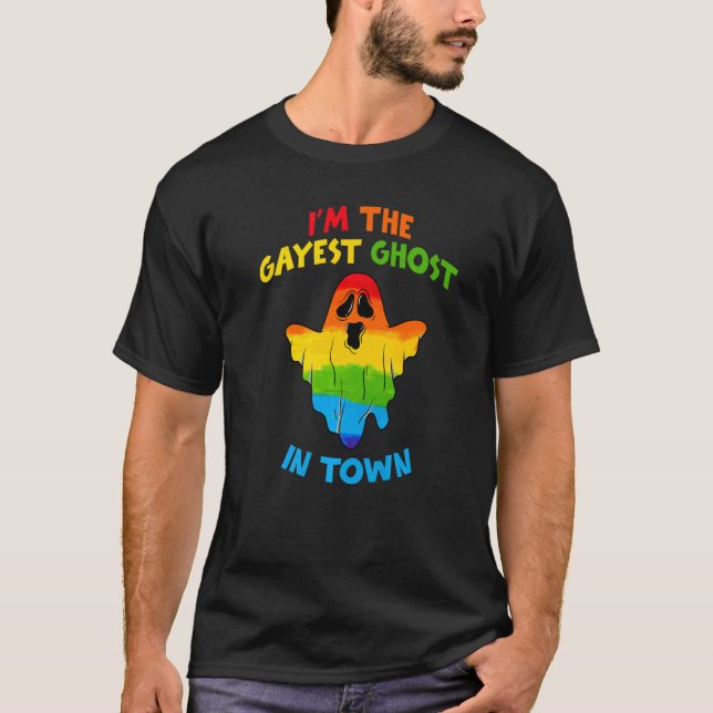 Is Love I the gayest ghost in town Liebesstolz Pri T-Shirt (Front)