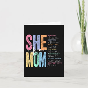 Is Mom Religious Believe Verses Christian Mothers Card