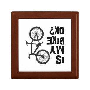 Is My Bike OK Funny Mountain Bike Gift Box