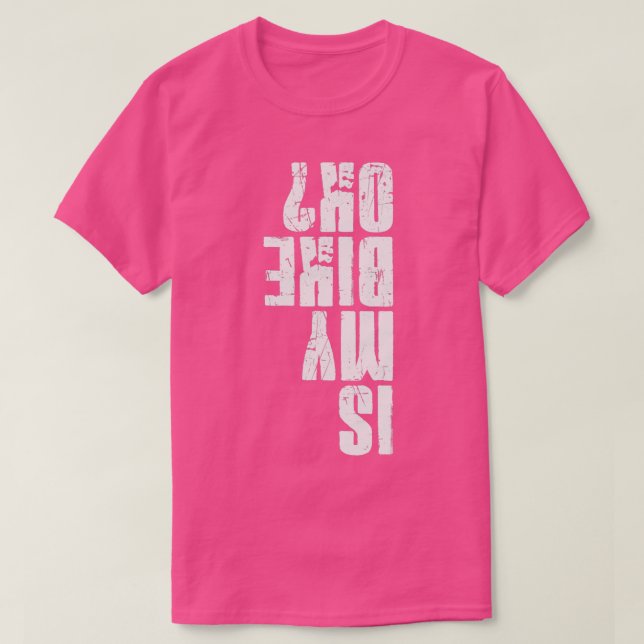 Is my Bike Okay Funny Bike Accident Bicycle Humor  T-Shirt (Design Front)