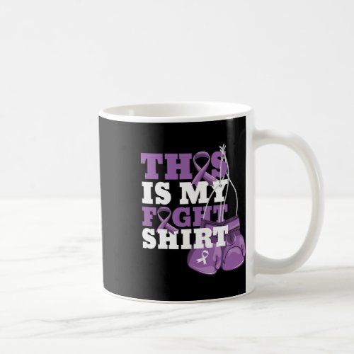 Is My Fight Alzheimerheimer Fighter Support Strong Coffee Mug