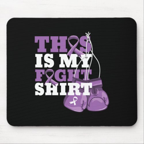 Is My Fight Alzheimerheimer Fighter Support Strong Mouse Pad